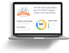 LivePlan on a laptop