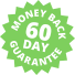 60 Day Money Back Guarantee Badge