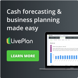 Liveplan cashflow cta